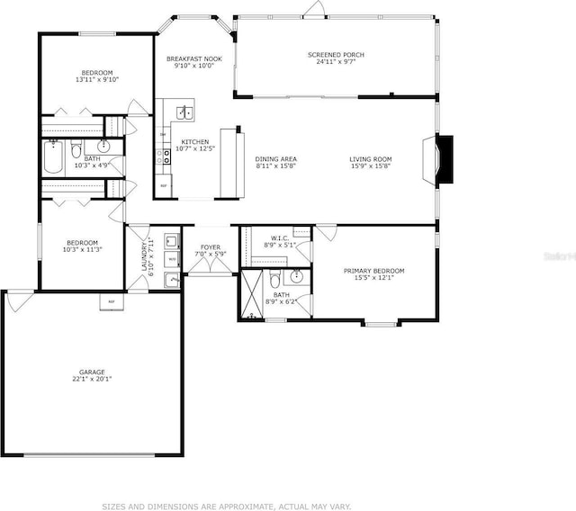 8549 Pinafore Dr, New Port Richey, FL 34653 - home floor plan