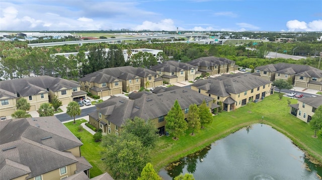 5153 Bay Isle Cir, Clearwater, FL 33760 - aerial view of residential area with a large body of water and a notable bridge