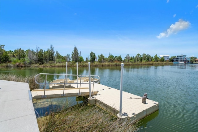 3397 Bluefish Dr, Hernando Beach, FL 34607 - dock area with a water view