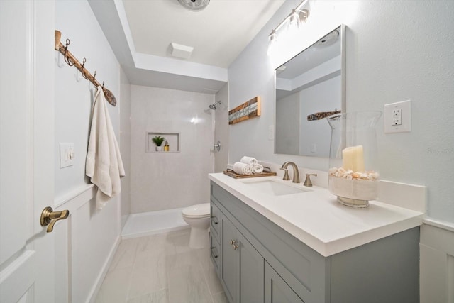 3397 Bluefish Dr, Hernando Beach, FL 34607 - bathroom with a tile shower and vanity