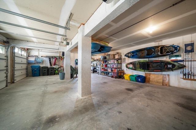 3397 Bluefish Dr, Hernando Beach, FL 34607 - garage featuring a garage door opener