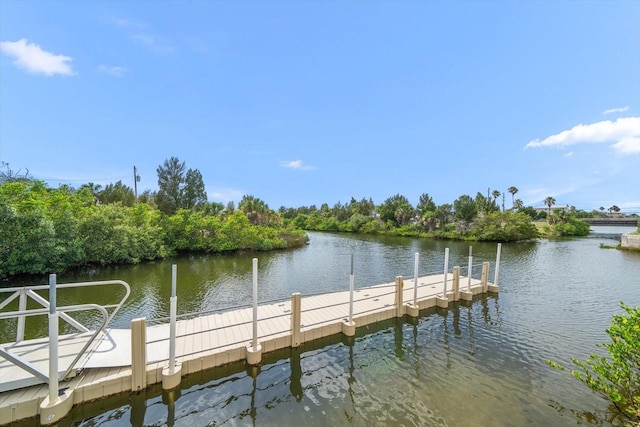 3397 Bluefish Dr, Hernando Beach, FL 34607 - dock with a water view