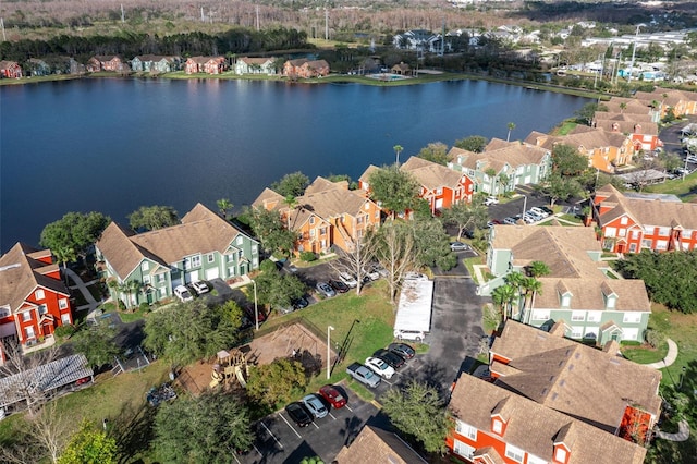 10412 White Lake Ct, Tampa, FL 33626 - aerial view of residential area with a nearby body of water