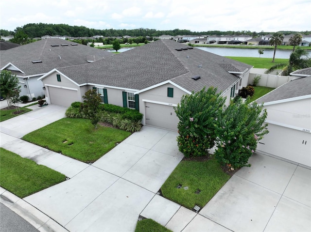 10347 Heron Hideaway Loop, Land O Lakes, FL 34638 - aerial view of residential area featuring a nearby body of water