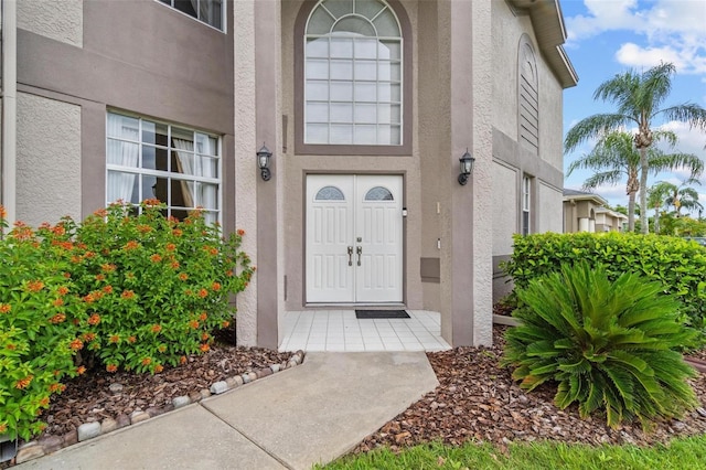 18219 Bittern Ave, Lutz, FL 33558 - entrance to property with stucco siding