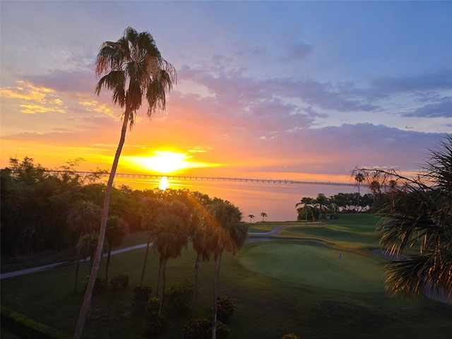 2616 Cove Cay Dr Unit 505, Clearwater, FL 33760 - water view featuring a golf club