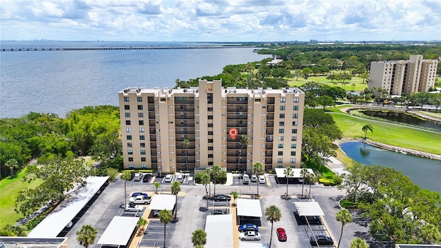 2616 Cove Cay Dr Unit 505, Clearwater, FL 33760 - aerial view of apartment complex / building and a large body of water