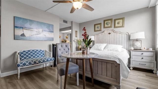 2616 Cove Cay Dr Unit 505, Clearwater, FL 33760 - bedroom with wood finished floors
