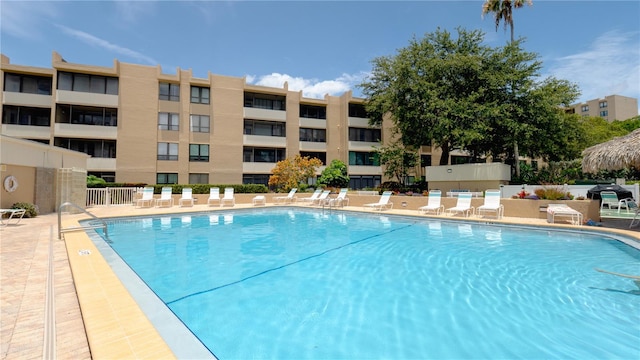2616 Cove Cay Dr Unit 505, Clearwater, FL 33760 - community pool featuring a patio