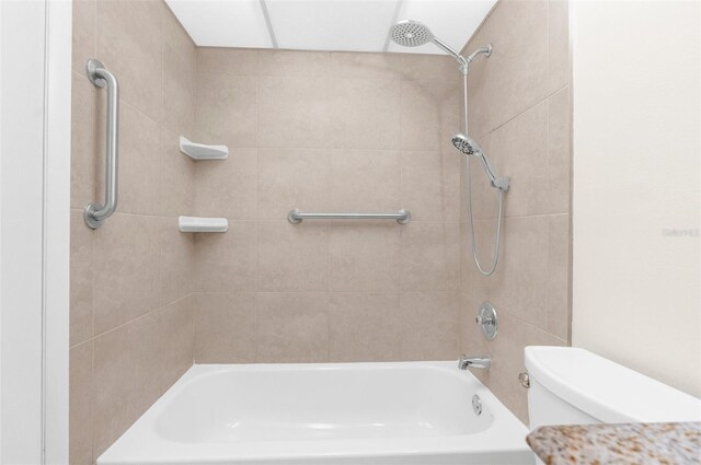 11805 Raintree Lake Ln Unit A, Tampa, FL 33617 - full bathroom featuring toilet and shower / bathtub combination