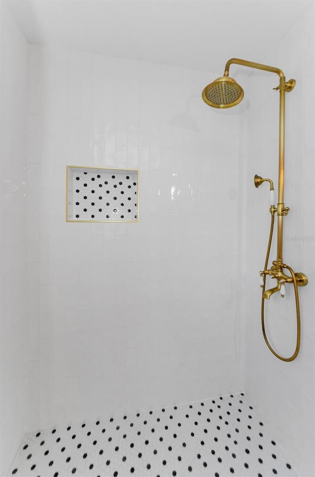 1558 Cottonwood Ter, Dunedin, FL 34698 - bathroom view of a tile shower