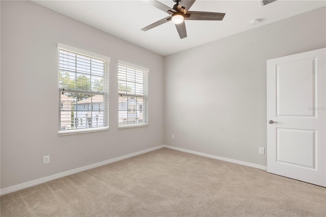 6711 Rocky Park St, Tampa, FL 33625 - carpeted spare room with ceiling fan and baseboards