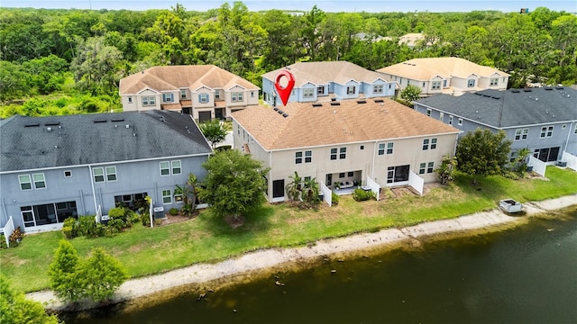 6711 Rocky Park St, Tampa, FL 33625 - aerial view of residential area featuring a nearby body of water