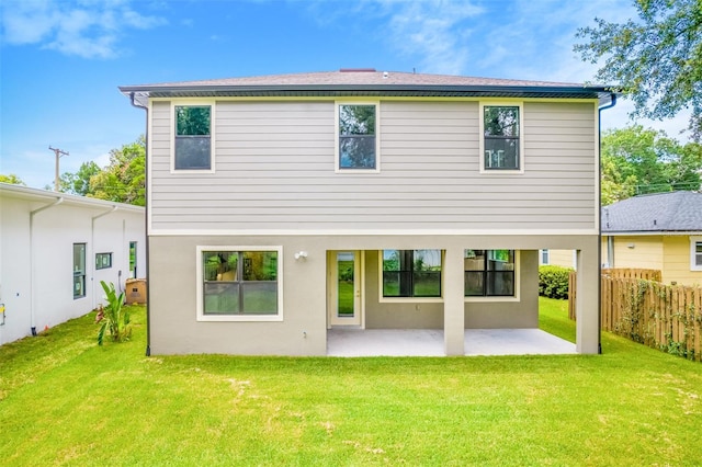 14808 Lake Magdalene Cir, Tampa, FL 33613 - back of property with a patio area and stucco siding