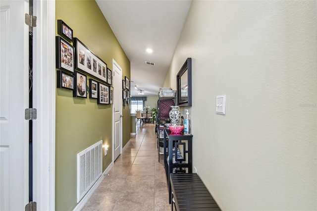 14206 Covert Green Pl, Riverview, FL 33579 - hall with baseboards and light tile patterned floors
