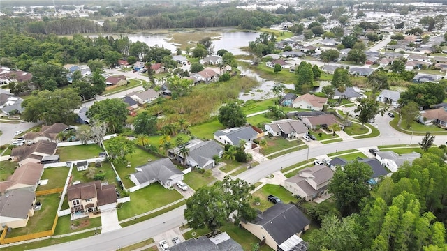 1717 Osprey Ln, Lutz, FL 33549 - aerial view of property's location with a nearby body of water and nearby suburban area
