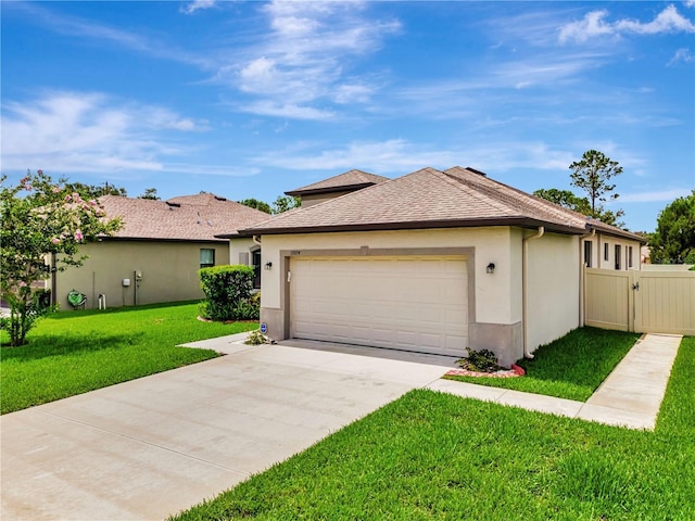 19974 Bluebird Meadow Dr, Lutz, FL 33558 - single story home featuring an attached garage, stucco siding, driveway, and a gate