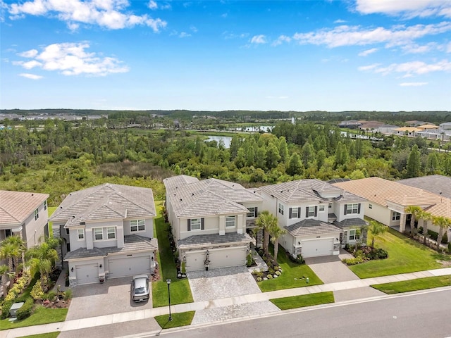 32490 Tree Of Life Ave, Wesley Chapel, FL 33543 - aerial view of residential area with a large body of water