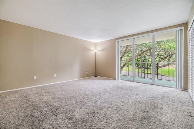 2699 Seville Blvd Unit 207, Clearwater, FL 33764 - carpeted empty room featuring baseboards