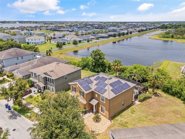 12244 Fairlawn Dr, Riverview, FL 33579 - aerial perspective of suburban area with a large body of water