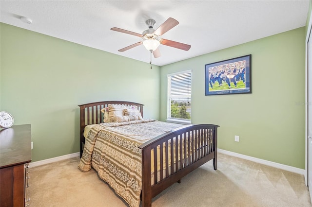 12244 Fairlawn Dr, Riverview, FL 33579 - bedroom featuring carpet and ceiling fan
