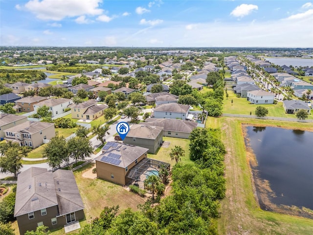 12244 Fairlawn Dr, Riverview, FL 33579 - aerial view of residential area with a nearby body of water