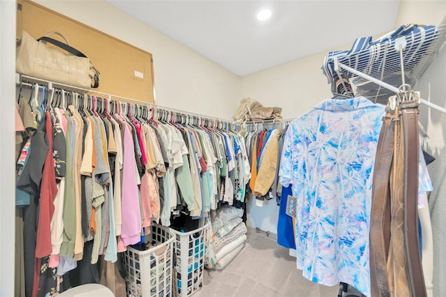 14716 Crescent Rock Dr, Wimauma, FL 33598 - walk in closet with carpet floors