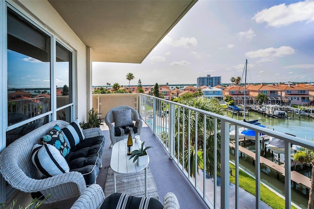 1621 Gulf Blvd Unit 407, Clearwater Beach, FL 33767 - balcony with a water view