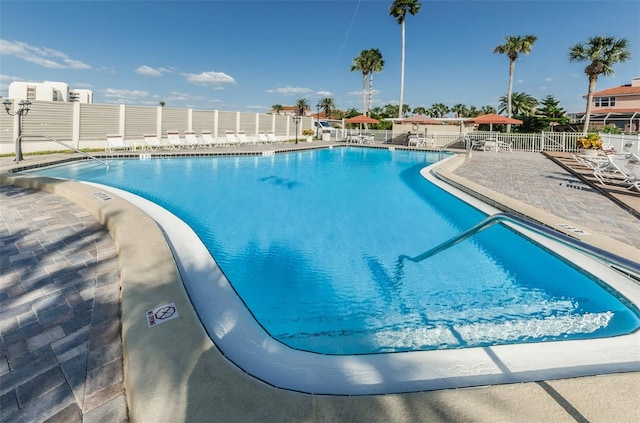 1621 Gulf Blvd Unit 407, Clearwater Beach, FL 33767 - community pool with a patio area