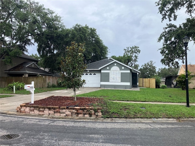 6905 Summer Harbor Ln, Riverview, FL 33578 - view of front of home featuring concrete driveway and an attached garage