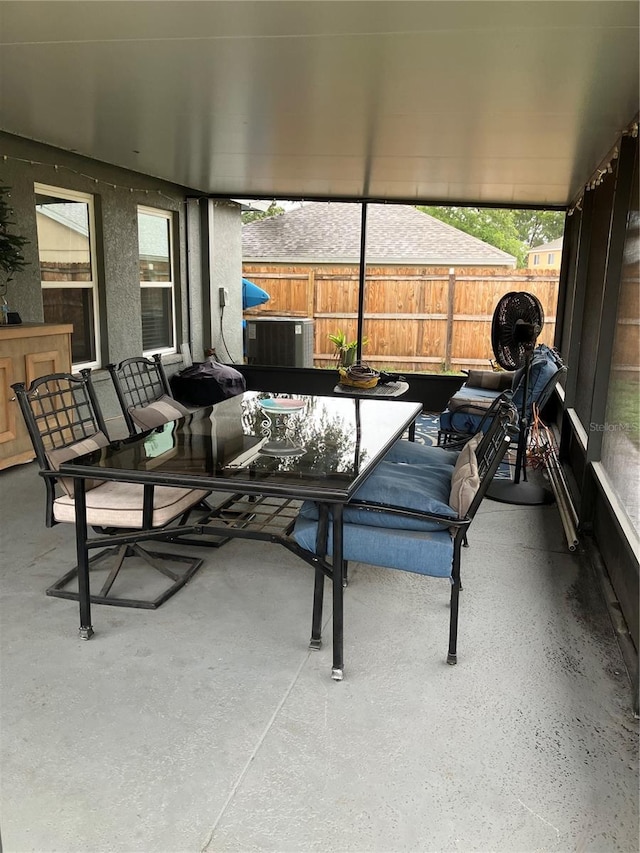 6905 Summer Harbor Ln, Riverview, FL 33578 - view of sunroom