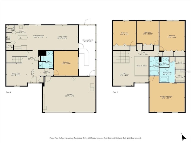 2541 W Castle Rd, Citrus Springs, FL 34434 - home floor plan