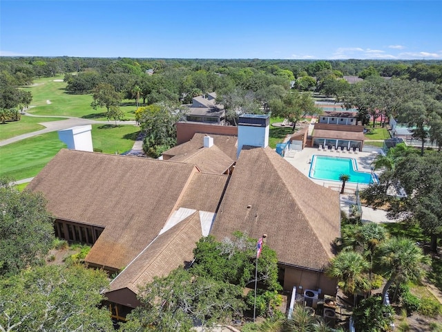 12101 Meadowbrook Ln, Hudson, FL 34667 - bird's eye view of a pool area