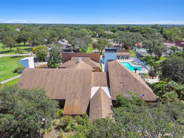 12101 Meadowbrook Ln, Hudson, FL 34667 - aerial view of a pool