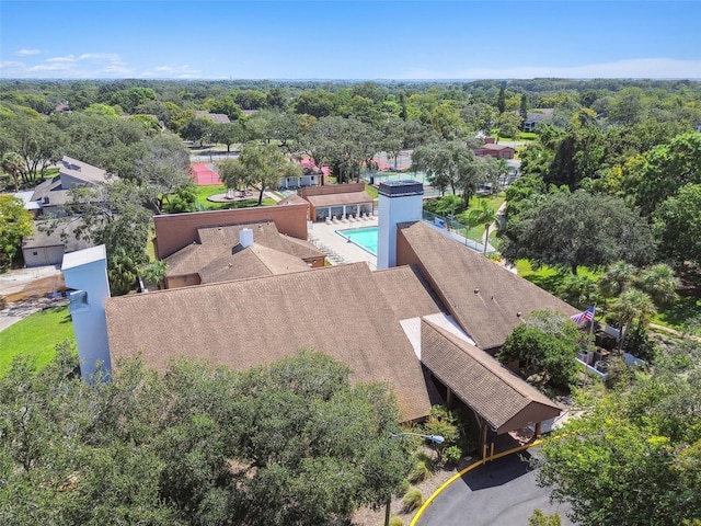 12101 Meadowbrook Ln, Hudson, FL 34667 - aerial view of a pool area