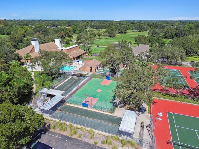 12101 Meadowbrook Ln, Hudson, FL 34667 - drone / aerial view of a golf club