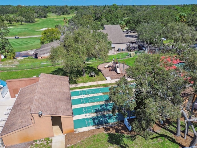 12101 Meadowbrook Ln, Hudson, FL 34667 - bird's eye view of a golf club