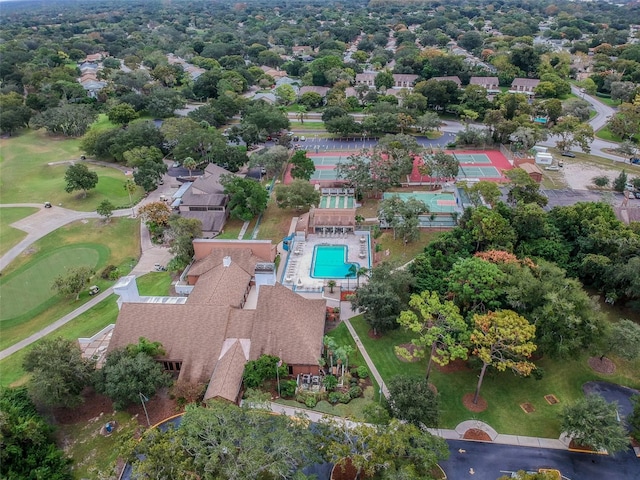 12101 Meadowbrook Ln, Hudson, FL 34667 - aerial view of a pool and a local golf course