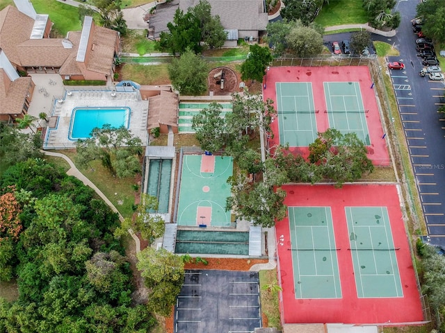 12101 Meadowbrook Ln, Hudson, FL 34667 - view of subject property with a pool area