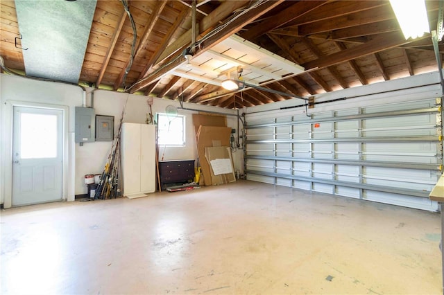 13898 Jamaica Dr, Seminole, FL 33776 - garage featuring electric panel
