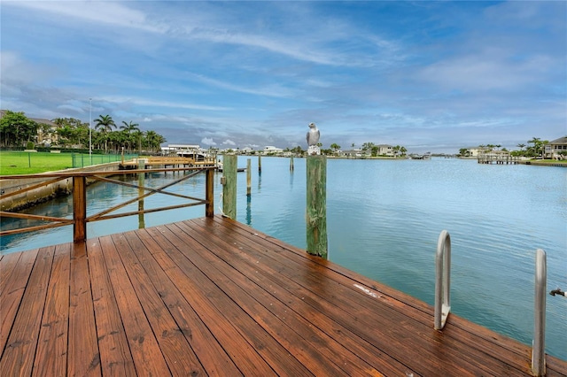 224 Harbor View Ln, Largo, FL 33770 - dock with a water view