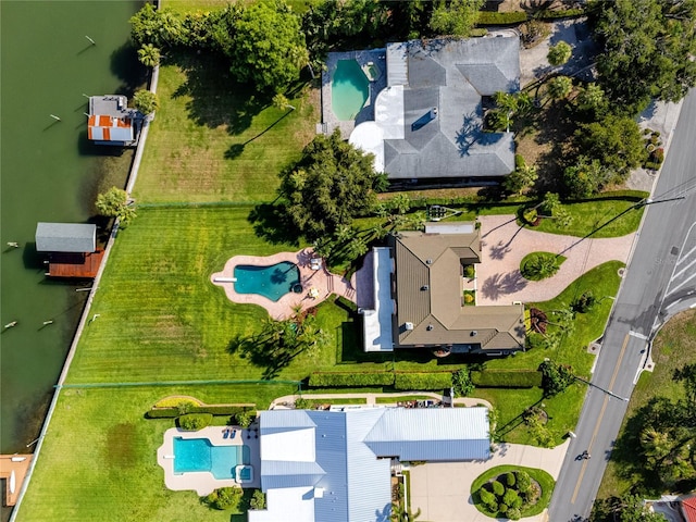 224 Harbor View Ln, Largo, FL 33770 - aerial view of a pool