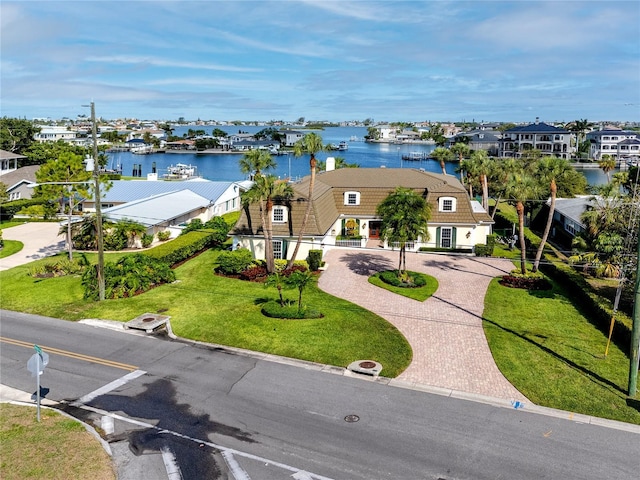 224 Harbor View Ln, Largo, FL 33770 - aerial view of residential area with a nearby body of water