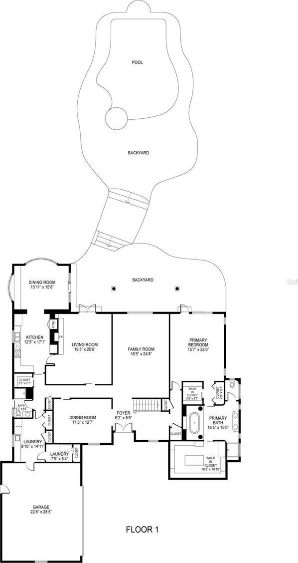 224 Harbor View Ln, Largo, FL 33770 - view of property floor plan