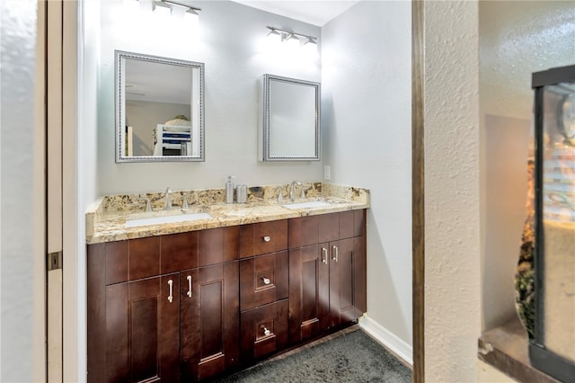 9615 Raiden Ln, Riverview, FL 33569 - full bathroom featuring double vanity
