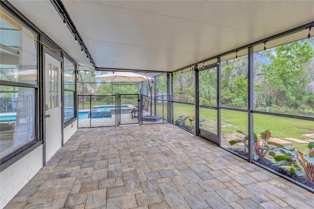9615 Raiden Ln, Riverview, FL 33569 - view of unfurnished sunroom