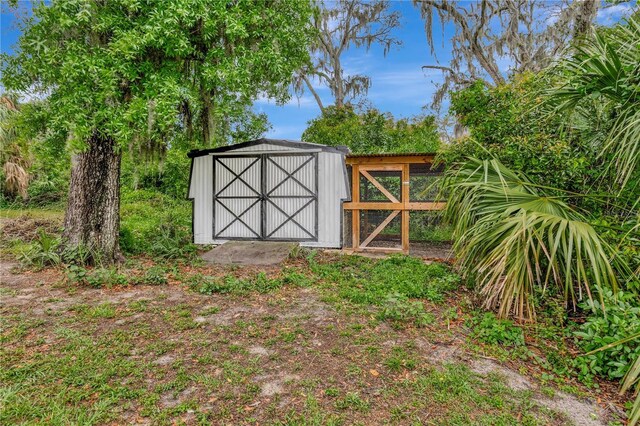 9615 Raiden Ln, Riverview, FL 33569 - view of shed
