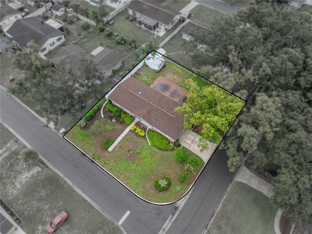 140 Morrow Cir, Brandon, FL 33510 - aerial view of property's location with property boundaries highlighted