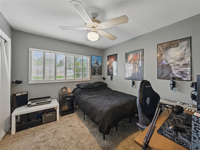 140 Morrow Cir, Brandon, FL 33510 - carpeted bedroom with ceiling fan