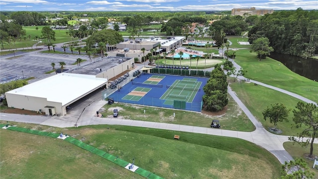 3504 Wedge Way, New Port Richey, FL 34655 - aerial view of a golf club